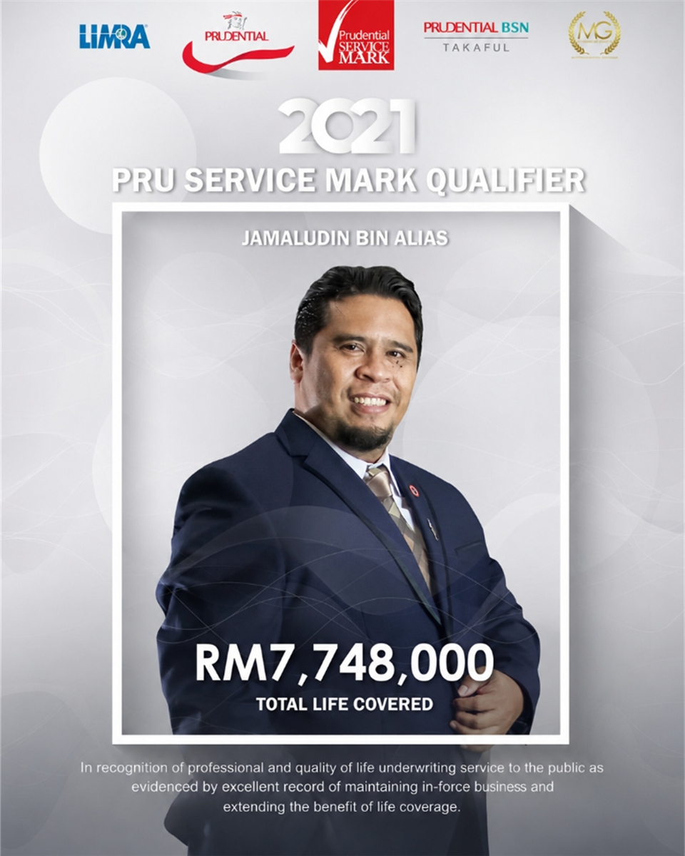 Pru Service Mark 2021